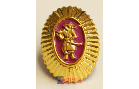 Кокарда козацтва України (золотиста)